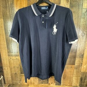 Polo by Ralph Lauren Big Pony Logo Polo Shirt Men’s XXL Made In USA New With Tag